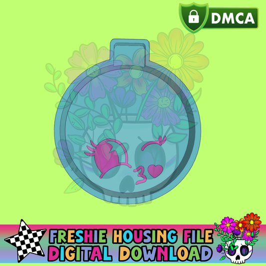 Winky Kiss Mold Maker STL File