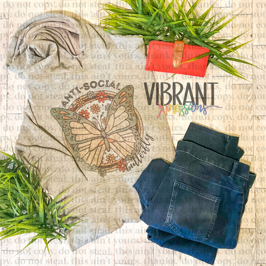 Anti-Social Butterfly Hoodie